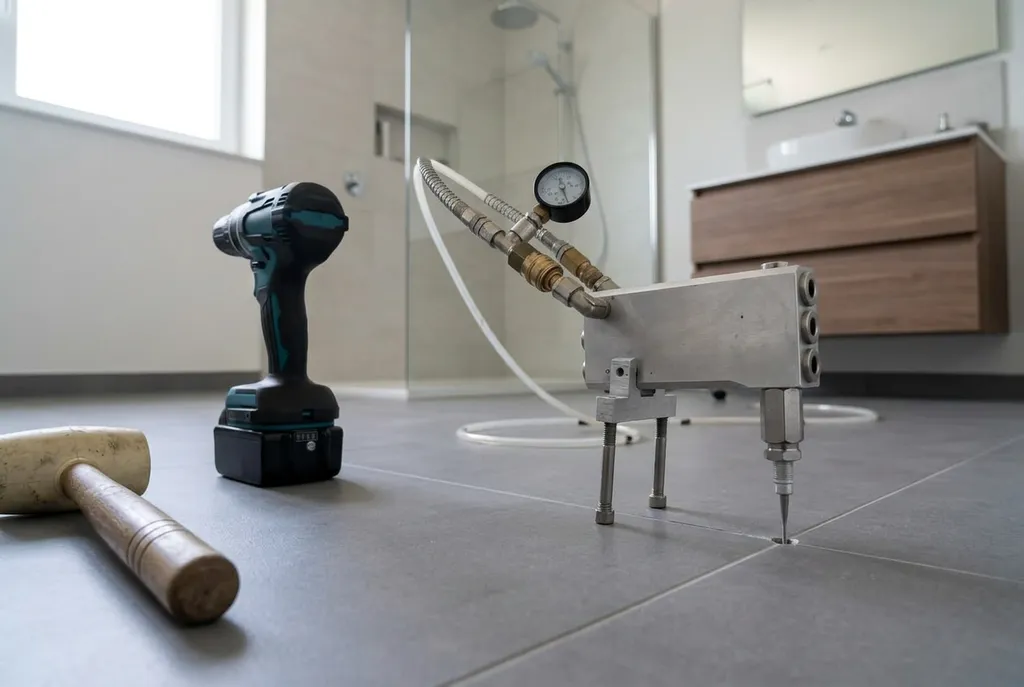 Kitbedrijf Leidschendam – holle tegels injecteren